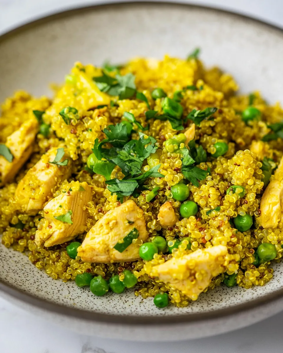 Delicious Curried Quinoa Chicken Salad image