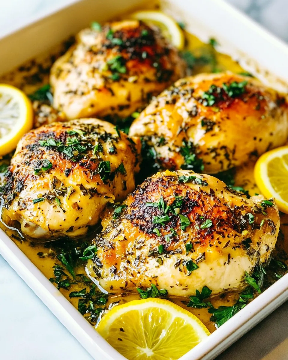 Homemade Easy Greek Lemon Chicken photo