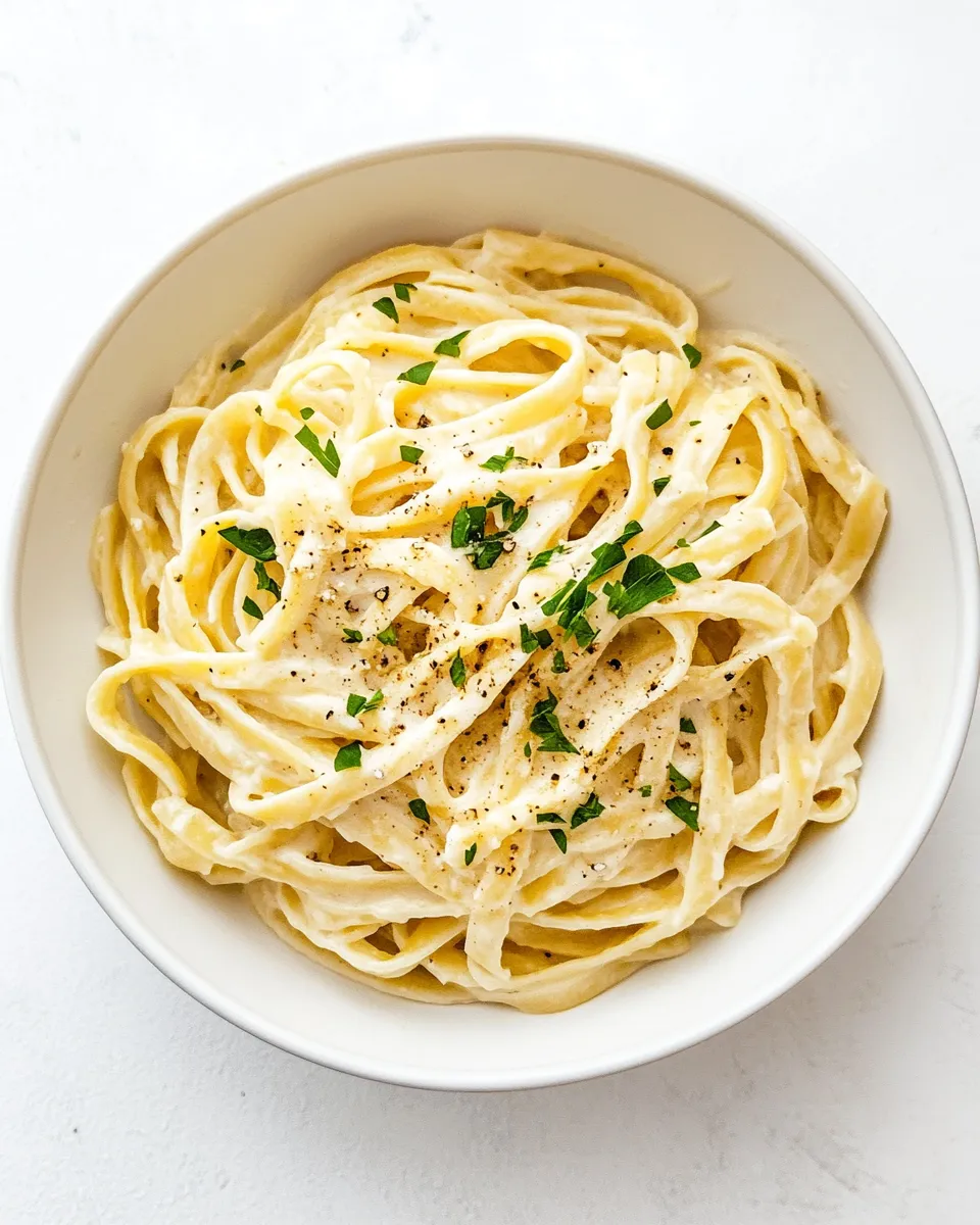 Classic Fettuccine Alfredo image