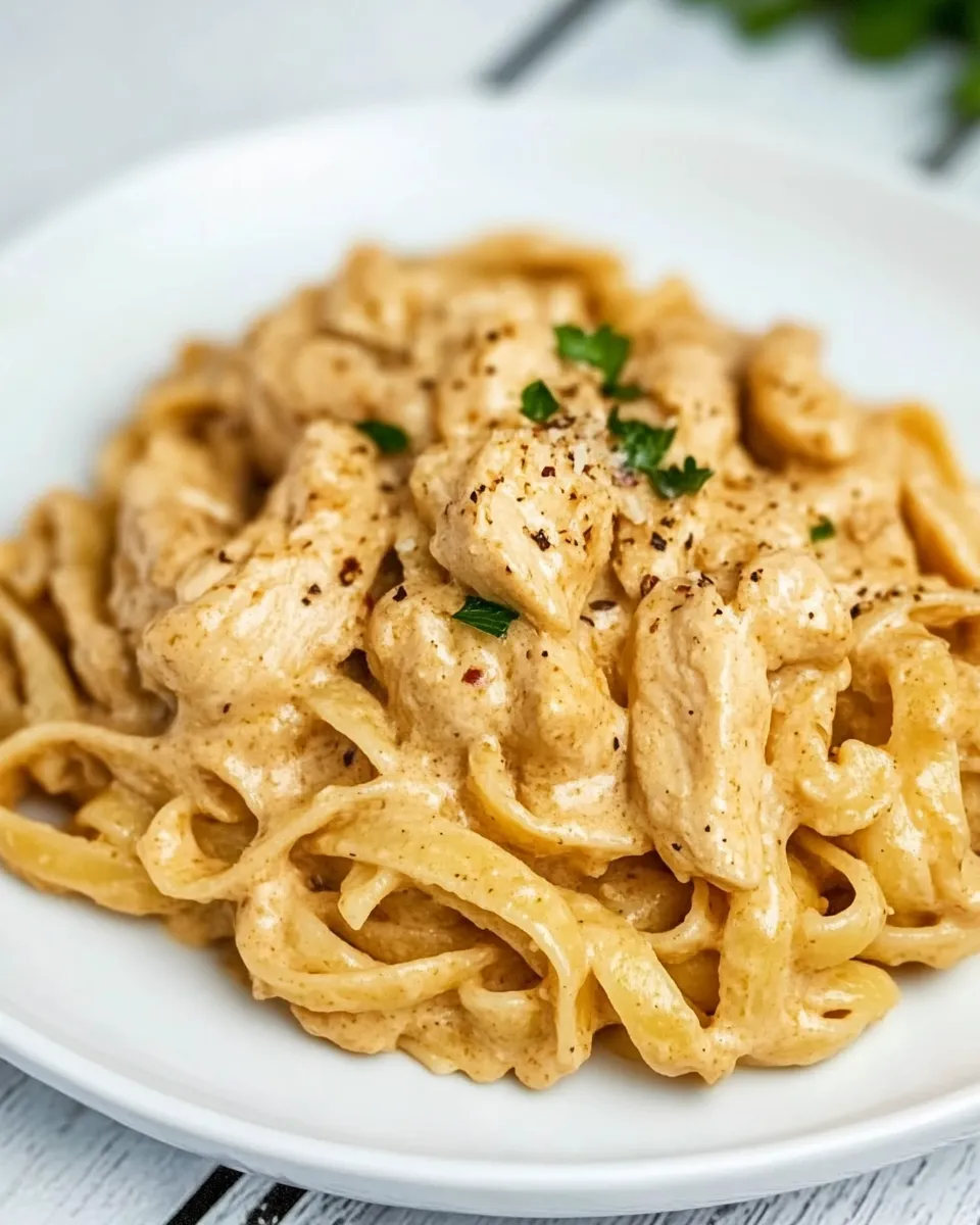 Delicious Garlic Parmesan Chicken Pasta recipe photo