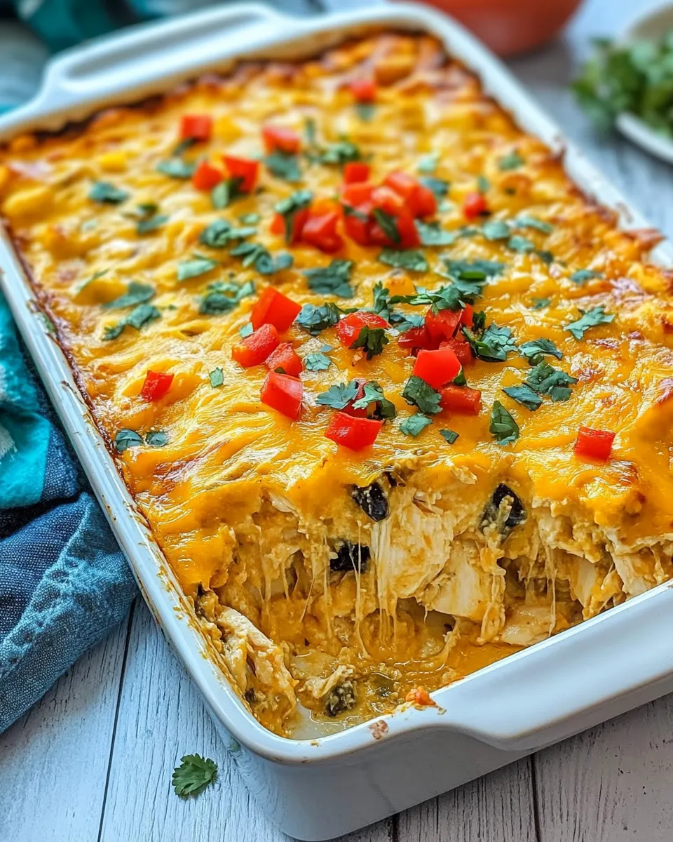 Homemade Green Chile Chicken Casserole photo