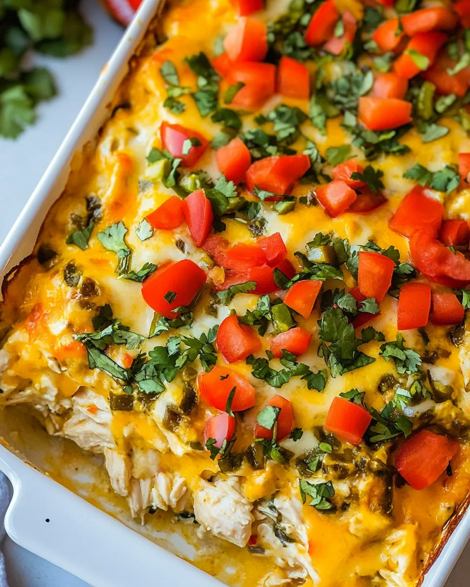 Classic Green Chile Chicken Casserole image