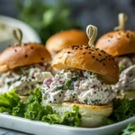 Homemade Healthy Chicken Salad Sliders photo