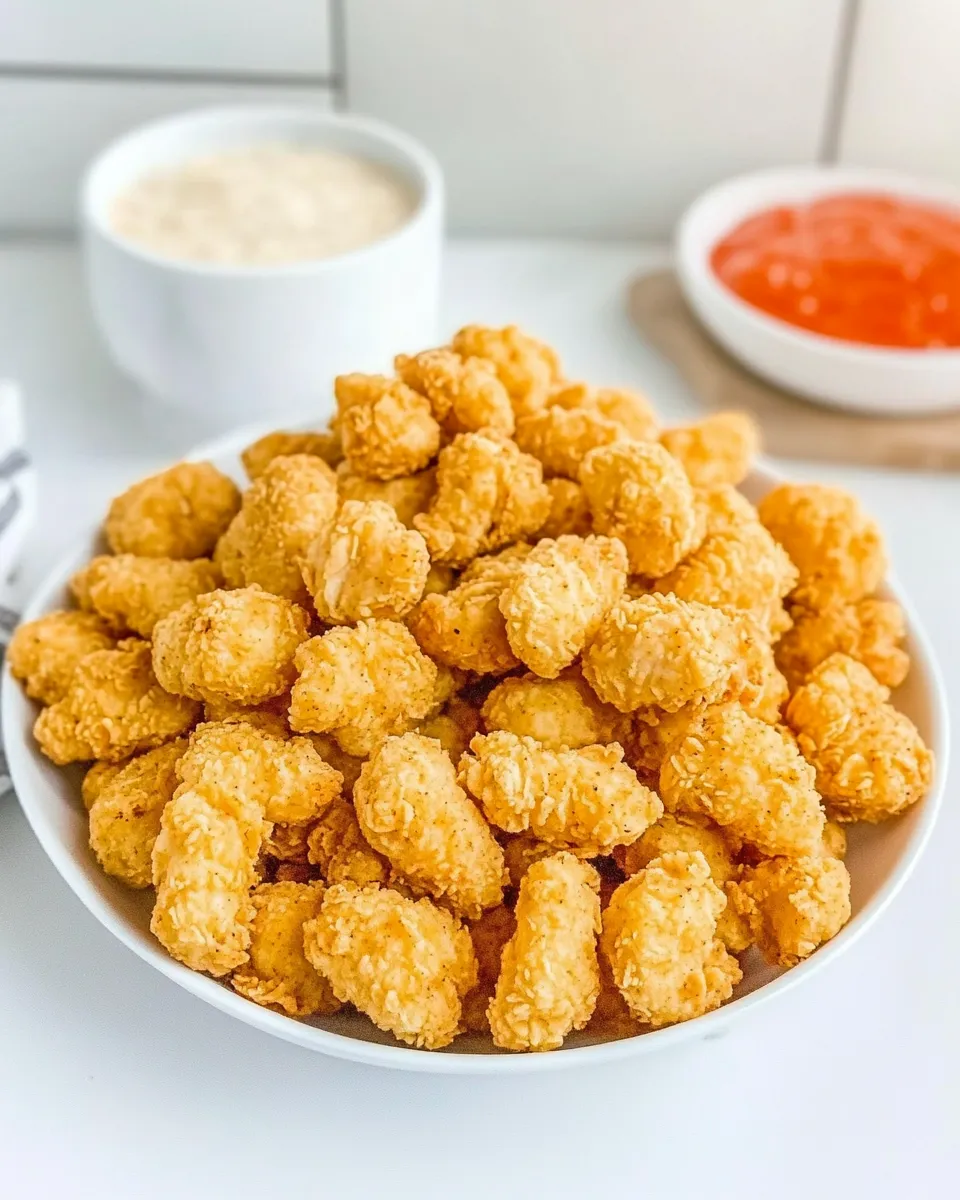 Classic Homemade Chicken Nuggets shot