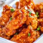 Easy How to Make Boneless Chicken Wings with Homemade BBQ Sauce photo