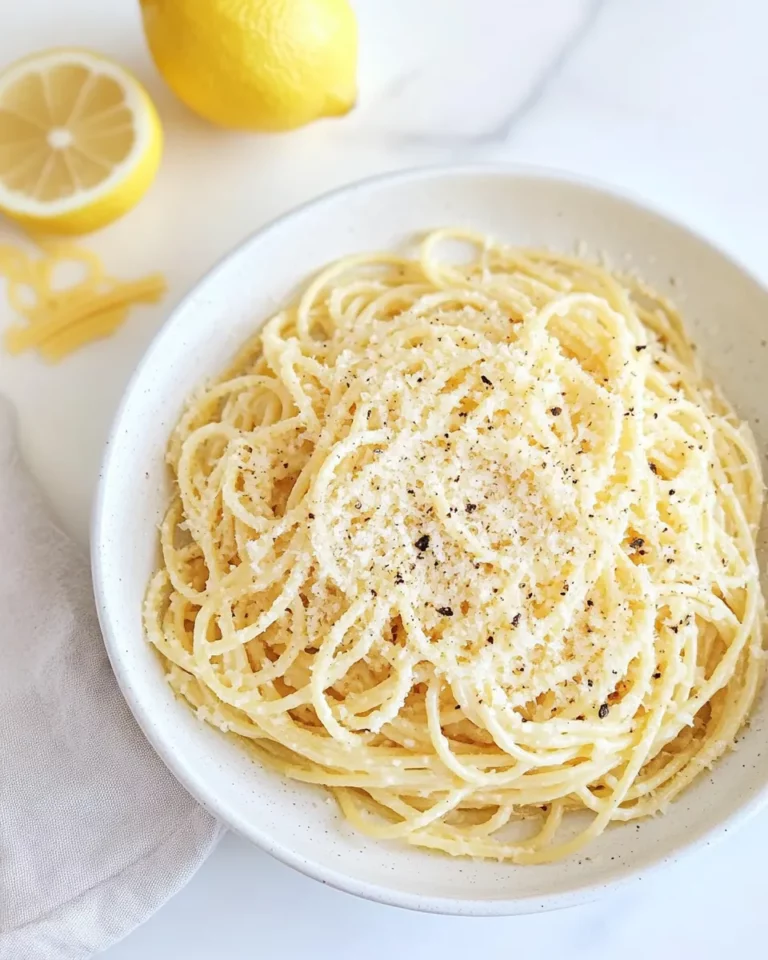 Homemade Lemon Parmesan Pasta Recipe photo