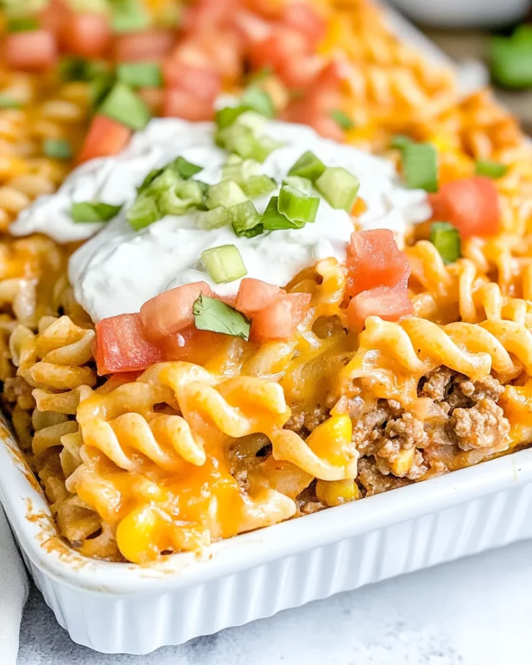 Homemade Overnight Taco Pasta photo