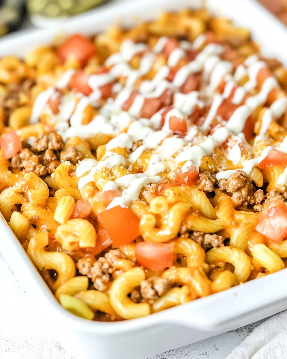 Classic Overnight Taco Pasta image