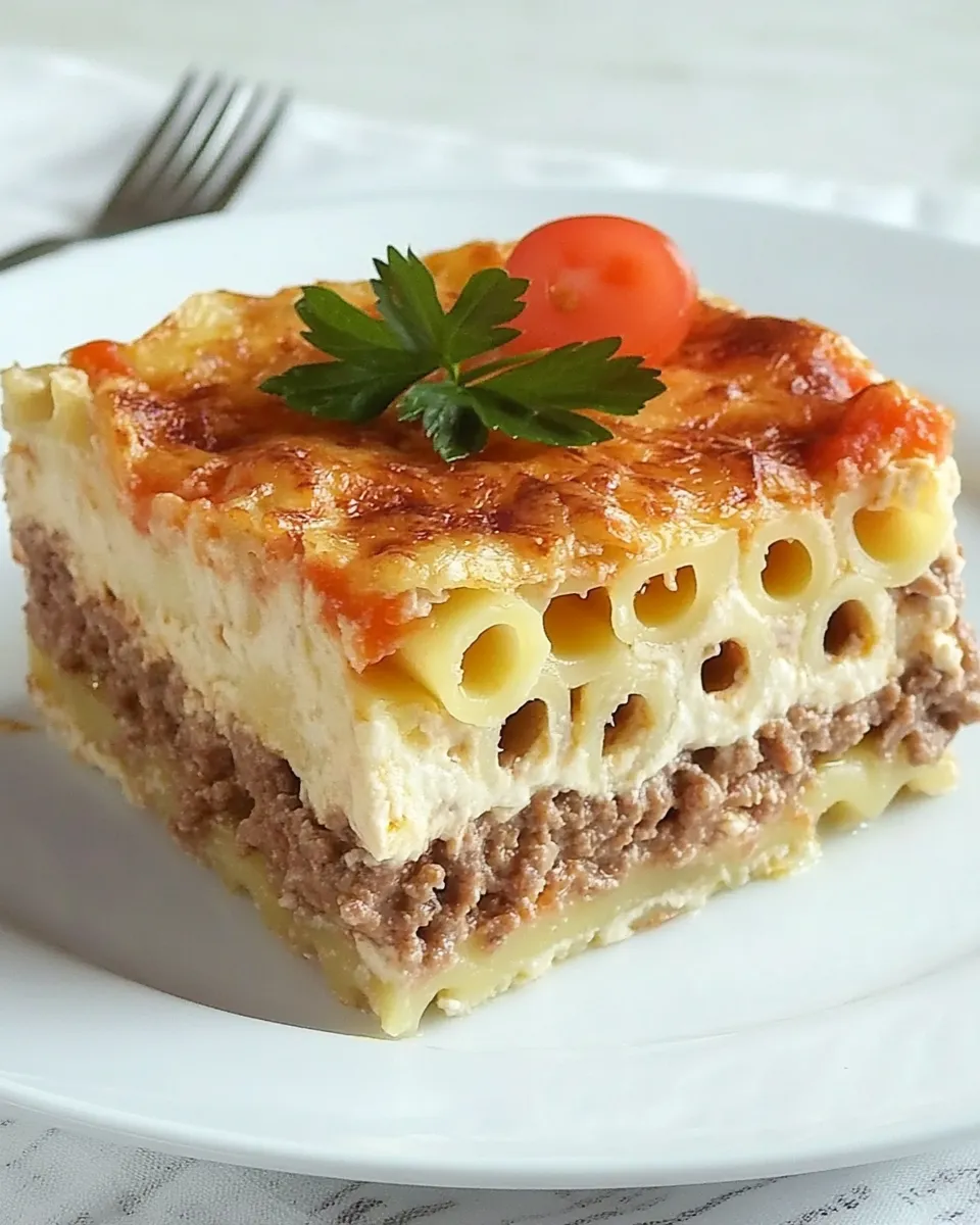 Classic Pastitsio (Greek Lasagna) image