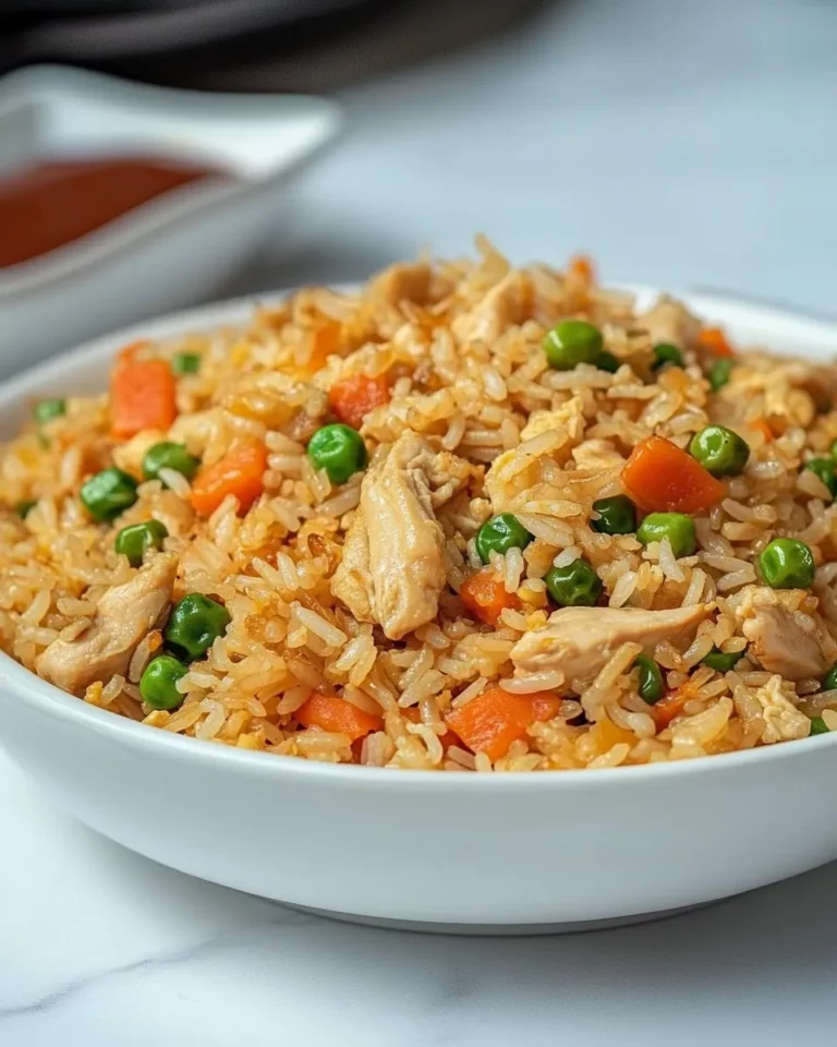 Homemade Restaurant-Style Chicken Fried Rice photo