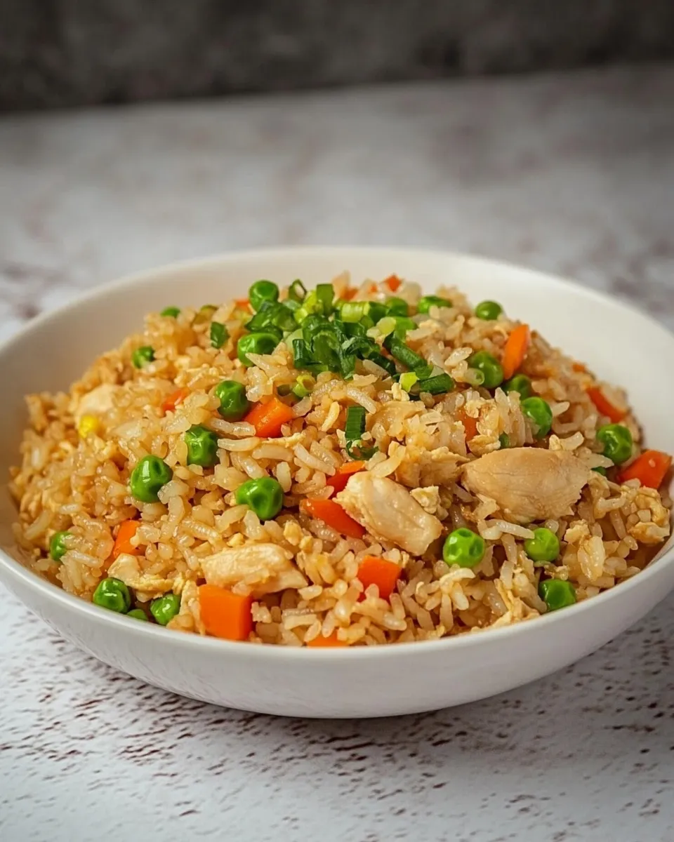Delicious Restaurant-Style Chicken Fried Rice image