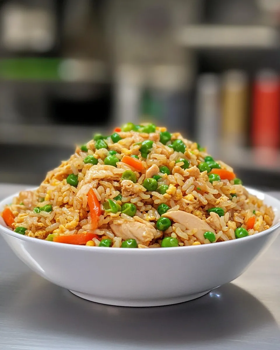 Quick Restaurant-Style Chicken Fried Rice recipe photo