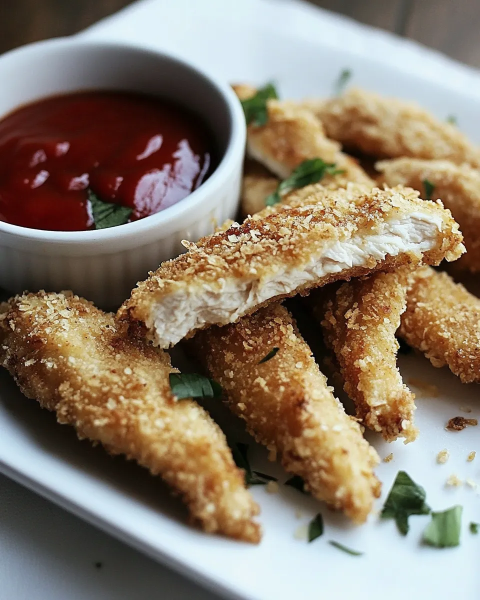 Delicious Shake and Bake Chicken Fingers Gluten Free image