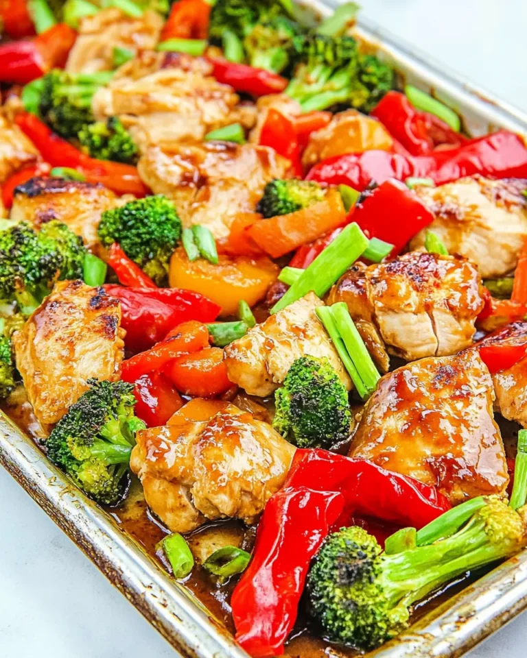 Easy Sheet Pan Teriyaki Chicken and Vegetables photo