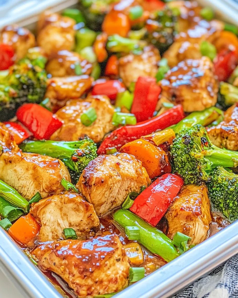 Delicious Sheet Pan Teriyaki Chicken and Vegetables image