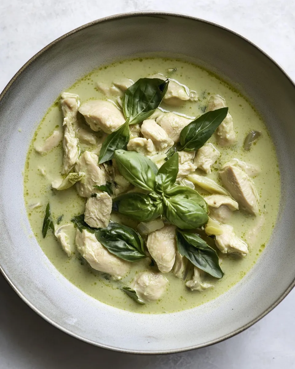 Easy Thai Green Curry with Chicken photo