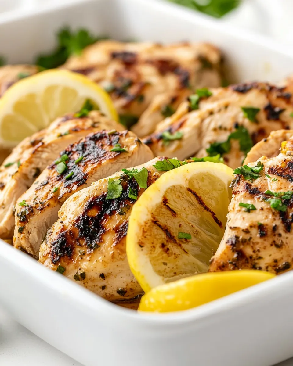 Homemade Zesty Chicken Marinade photo