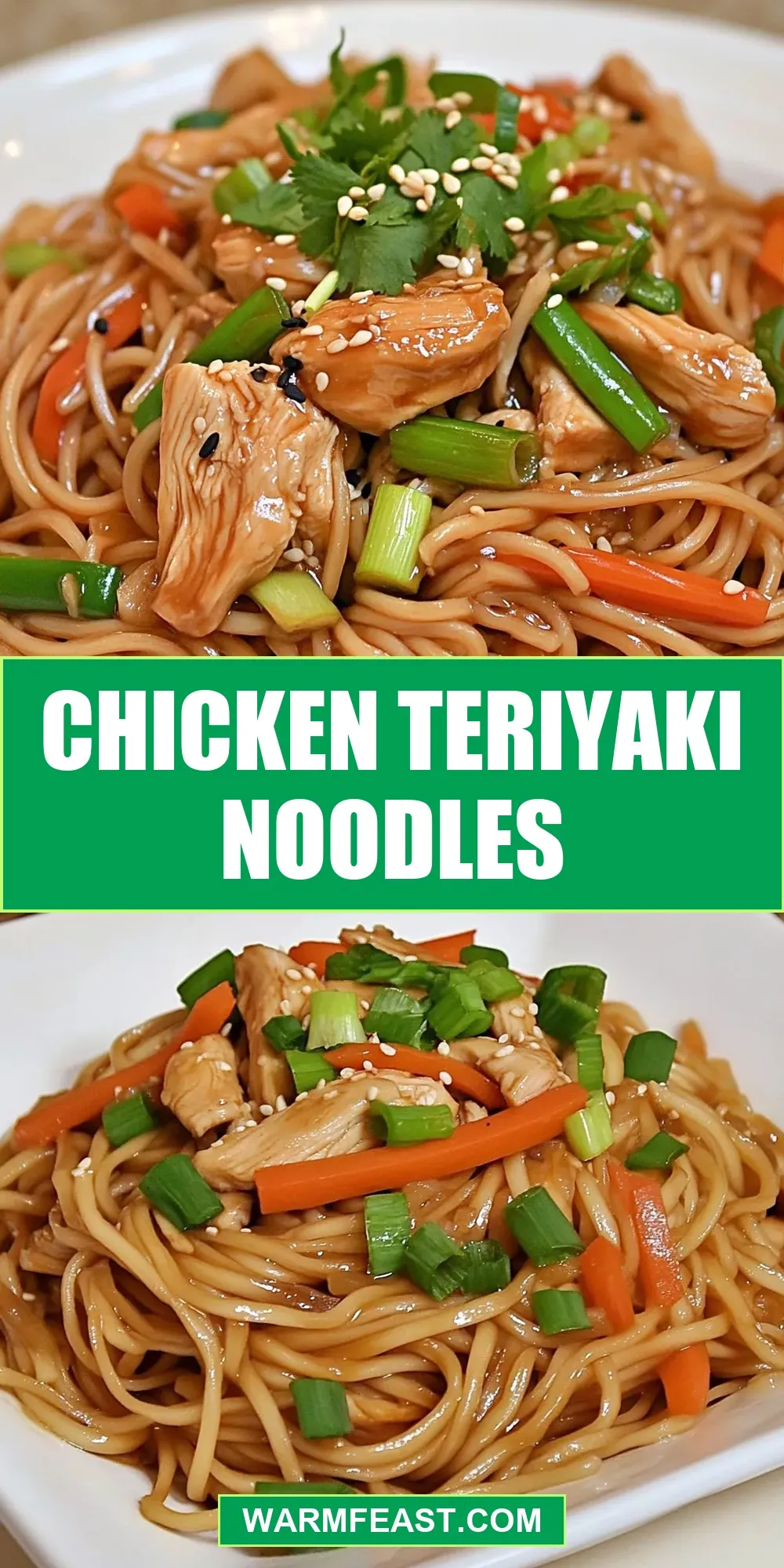 Chicken Teriyaki Noodles Recipe