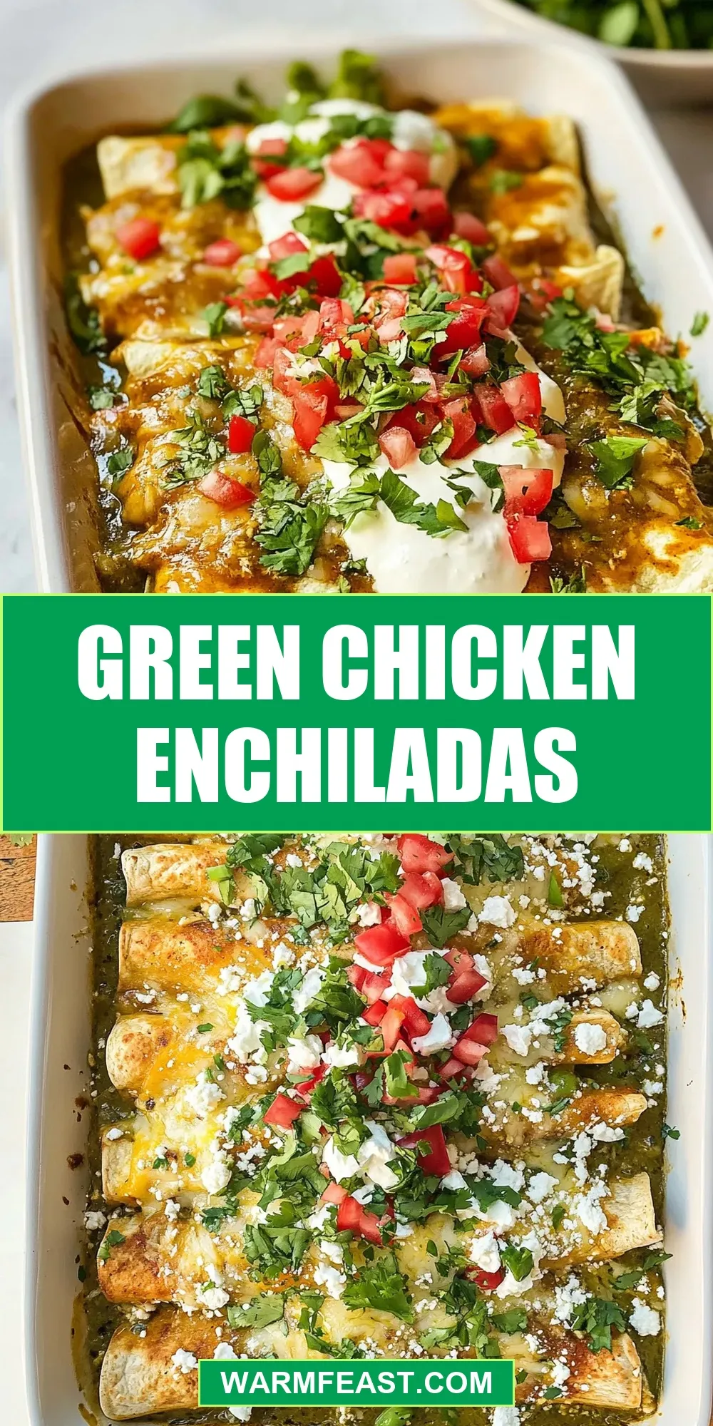 Easy Green Chicken Enchiladas Recipe