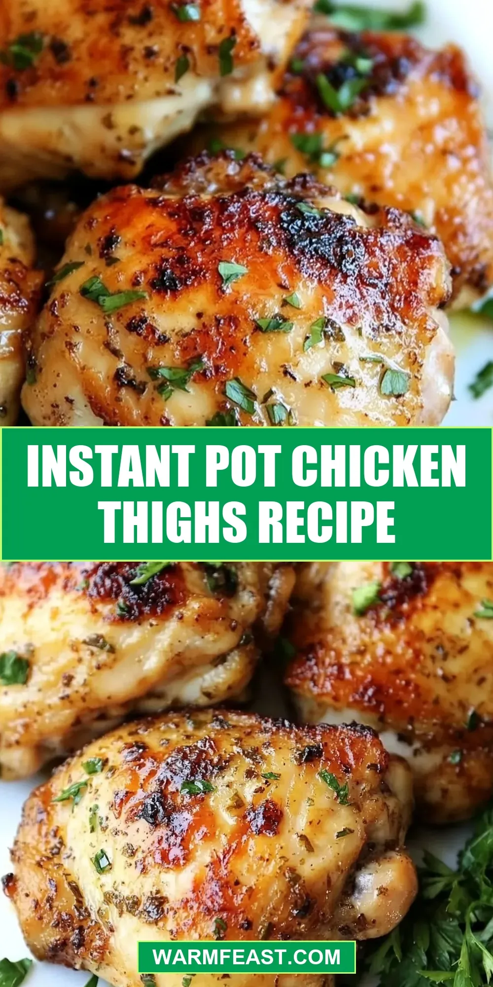 Quick Instant Pot Chicken Thighs