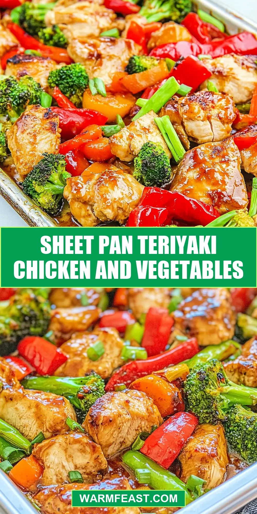 Sheet Pan Teriyaki Chicken And Vegetables (Delicious & Delicious)