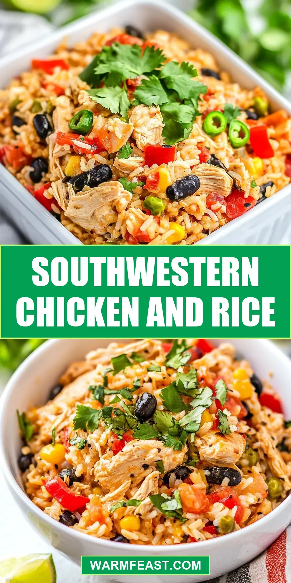 Southwestern Chicken And Rice (Perfect & Delicious)