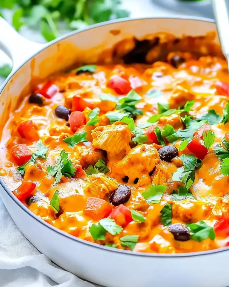 Easy 15-Minute Cheesy Chicken Taco Skillet photo