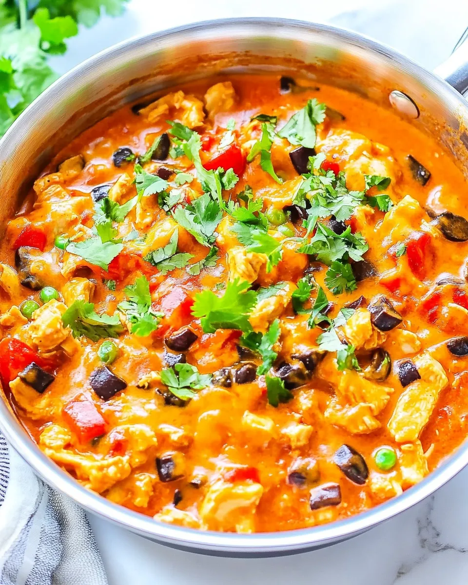 Delicious 15-Minute Cheesy Chicken Taco Skillet image