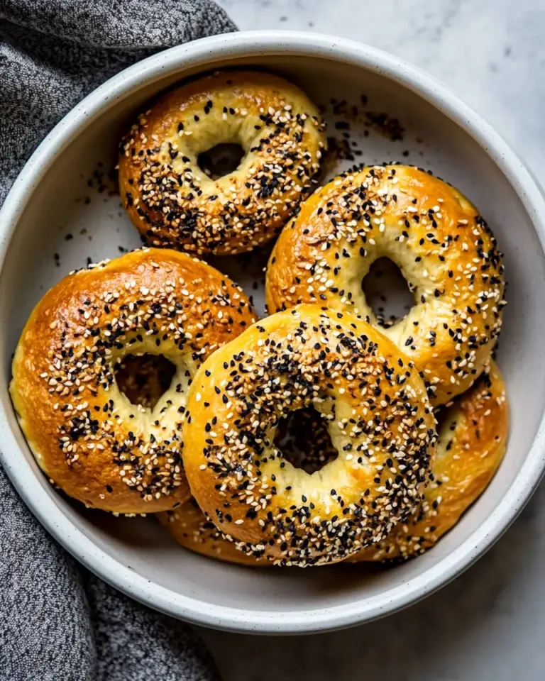 Easy 15 Minute Air Fryer Bagels photo