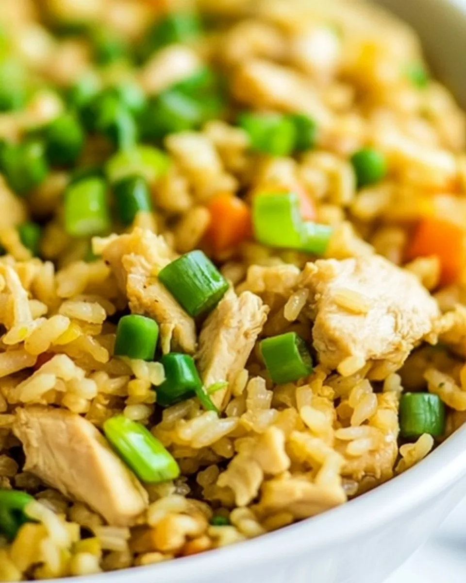 Homemade 15 Minute Chicken Fried Rice dish photo