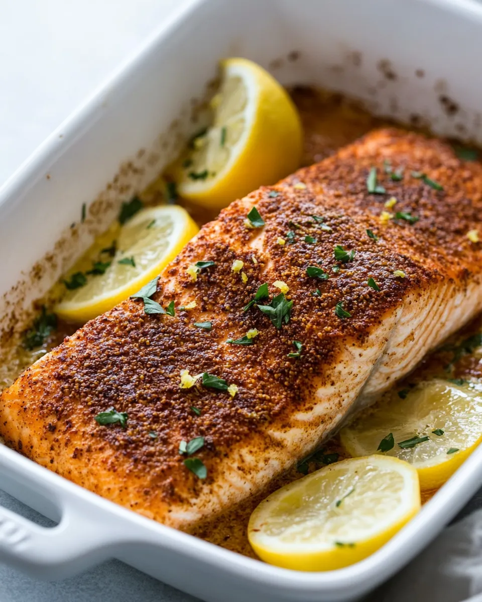 Quick 15 minute Crunchy Lemon Almond Crusted Salmon recipe photo