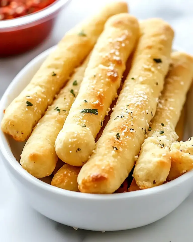 Easy 2 Ingredient Dough Garlic Breadsticks photo