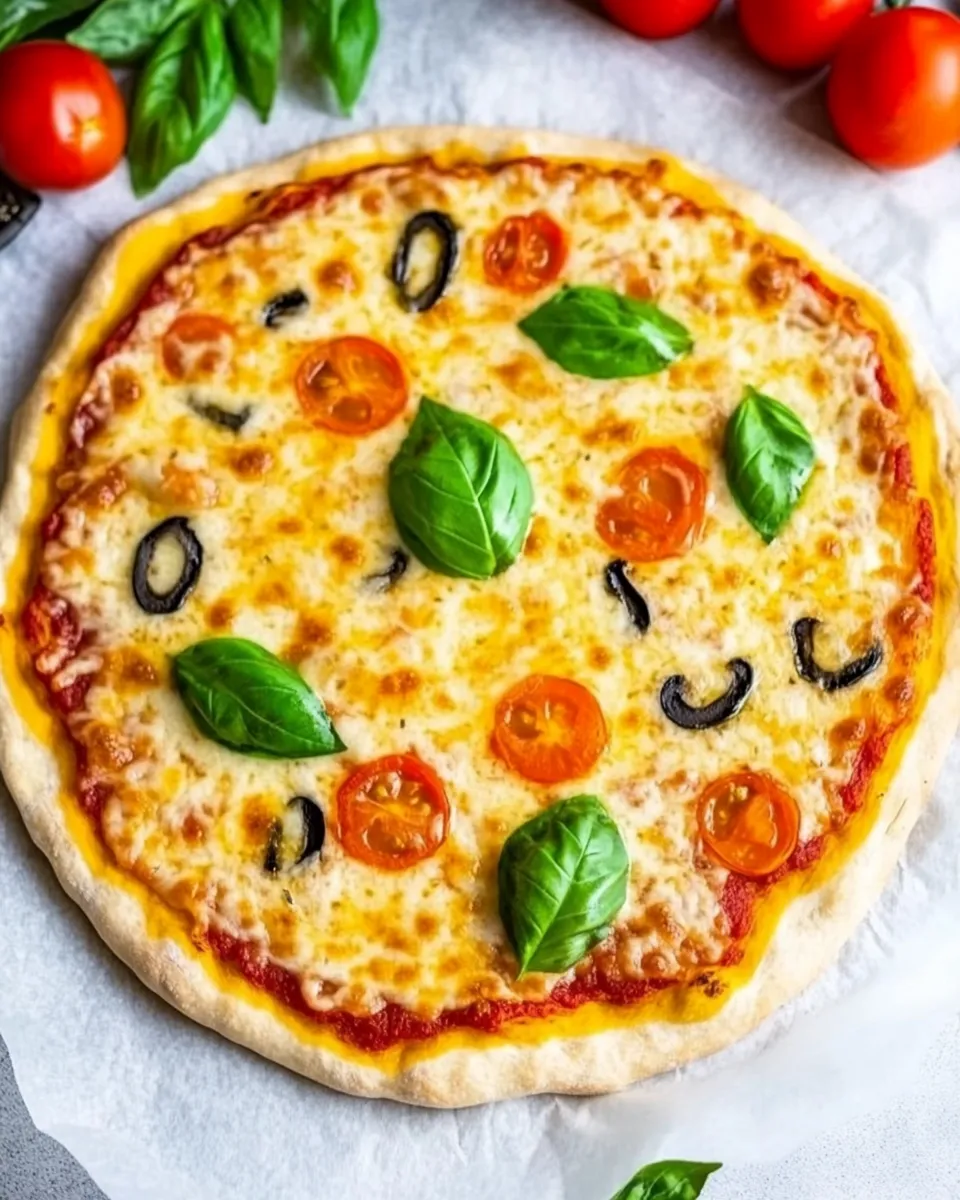 Quick 2 Ingredient Pizza Dough image