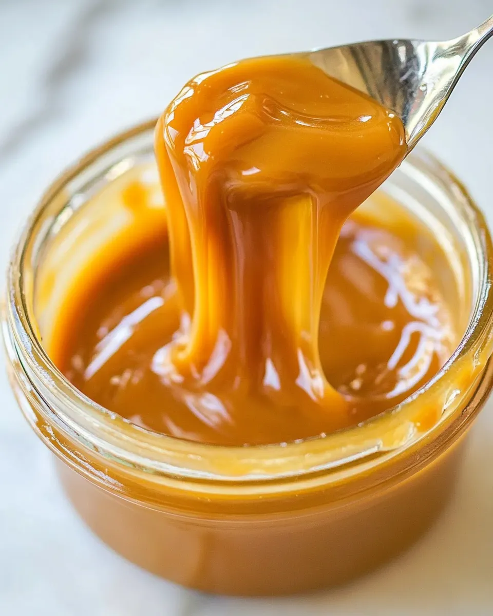 Easy 2 Ingredient Sugar Free Caramel Sauce recipe photo