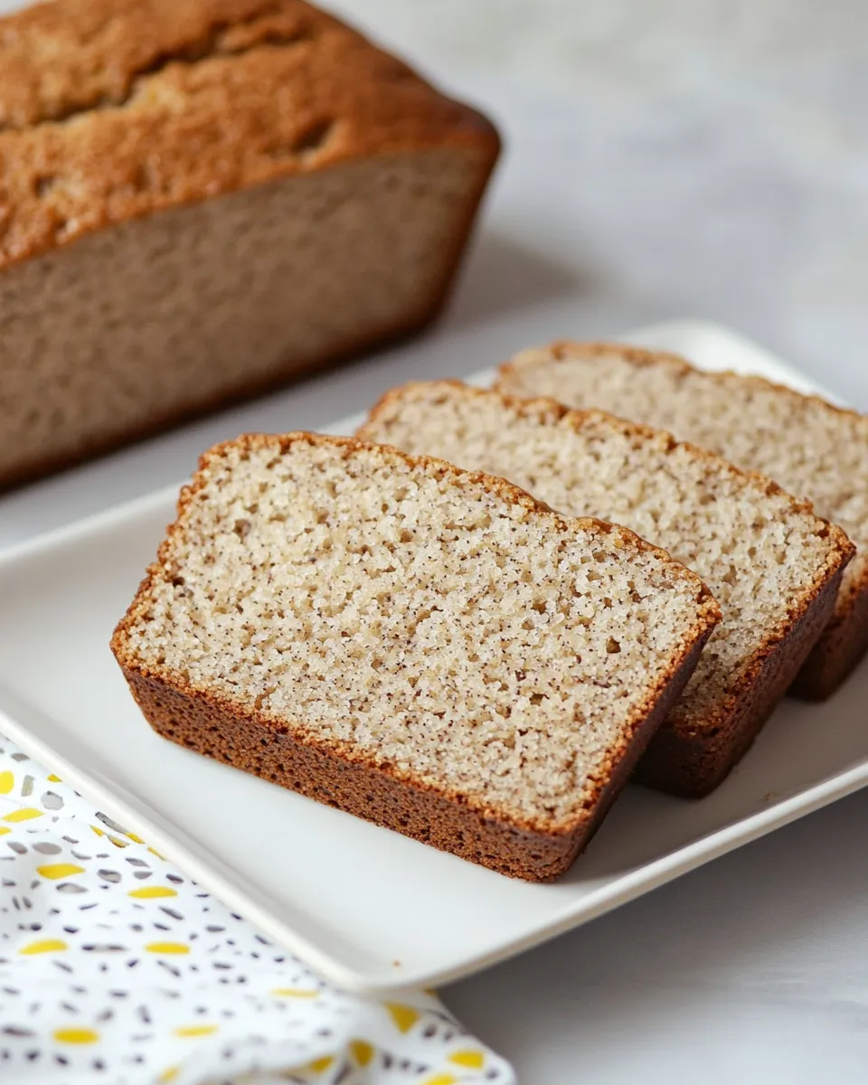 Easy 3-Ingredient Banana Bread image