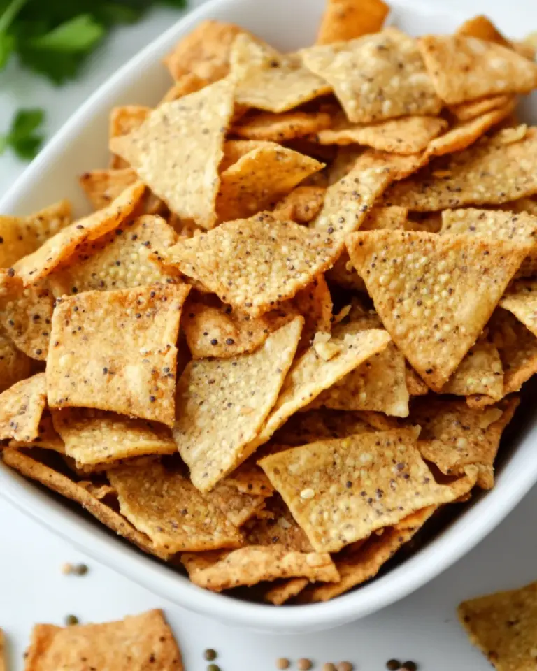 Homemade 3-Ingredient Crispy Lentil Chips photo