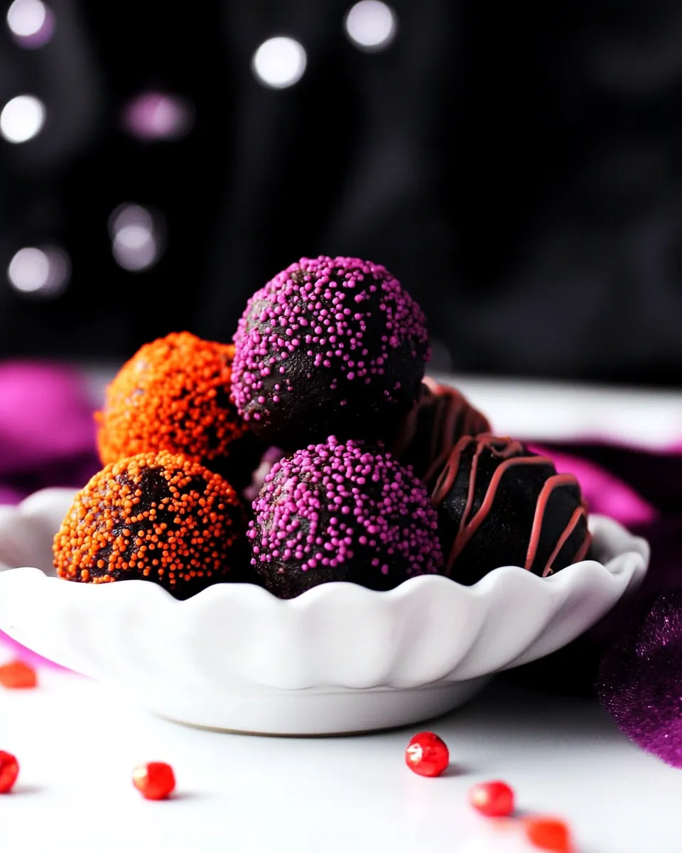 Delicious 3-Ingredient Dark Chocolate Orange Truffles image
