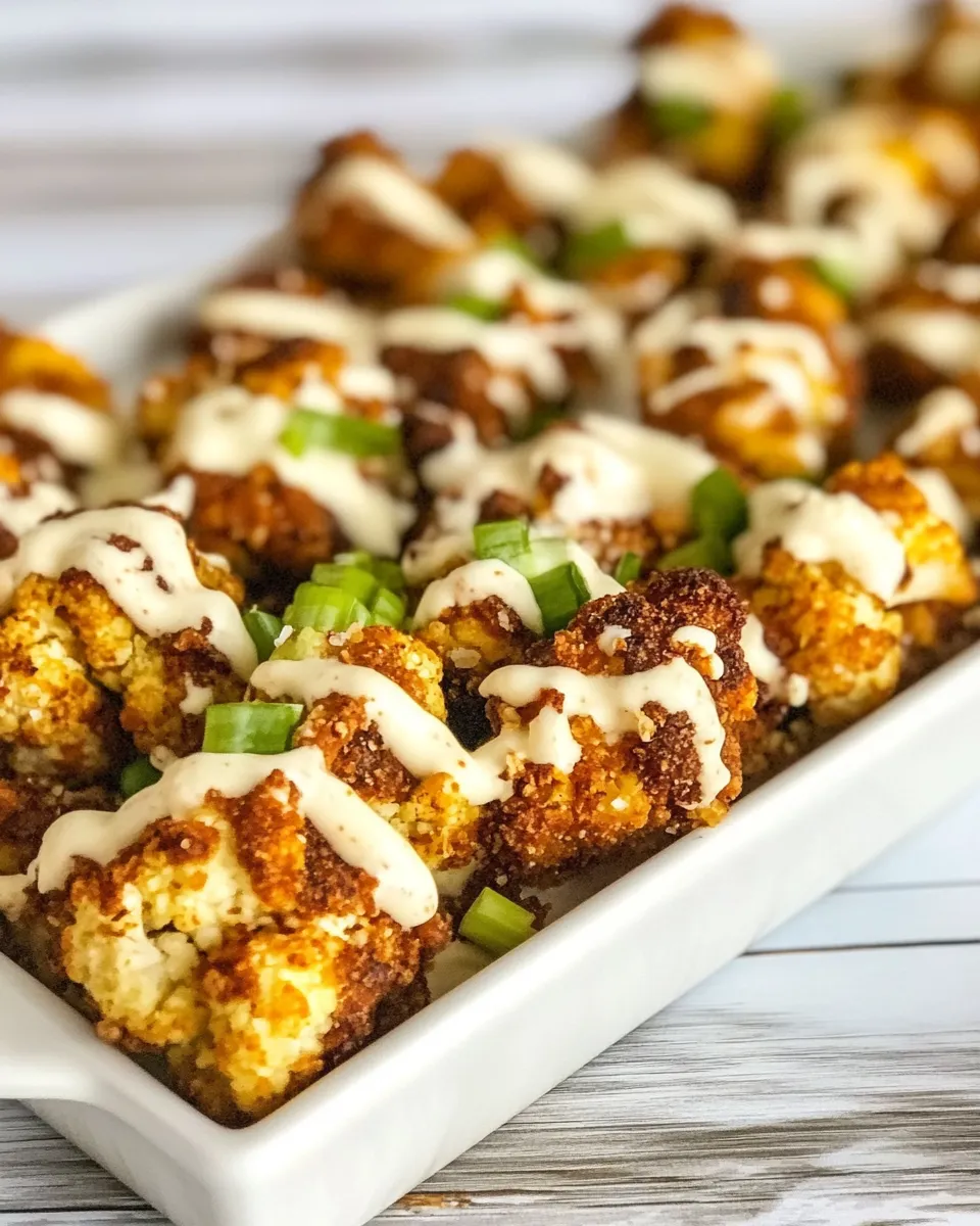 Tasty 30-Minute Buffalo Cauliflower Bites shot