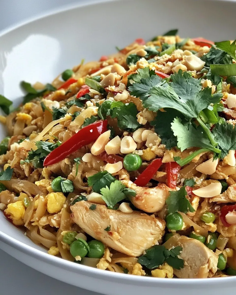 Homemade 30-Minute Chicken Pad Thai recipe photo