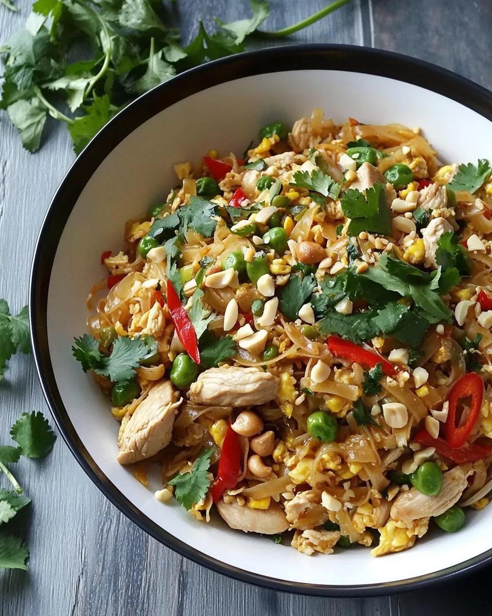 Classic 30-Minute Chicken Pad Thai dish photo