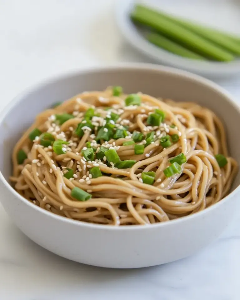 Easy 4-Ingredient Sesame Noodles photo