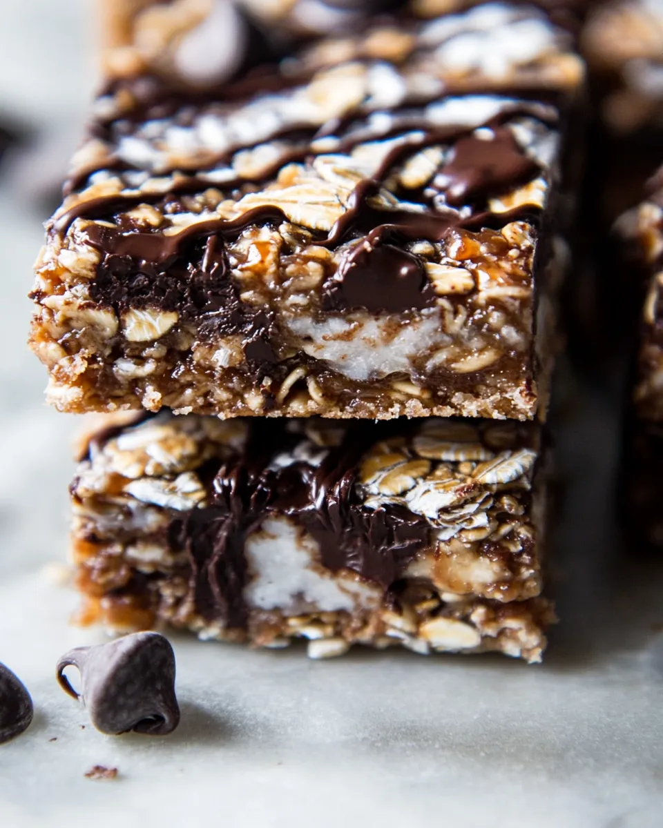Best 7-Layer Dulce De Leche Oatmeal Chocolate Chip Bars. dish image
