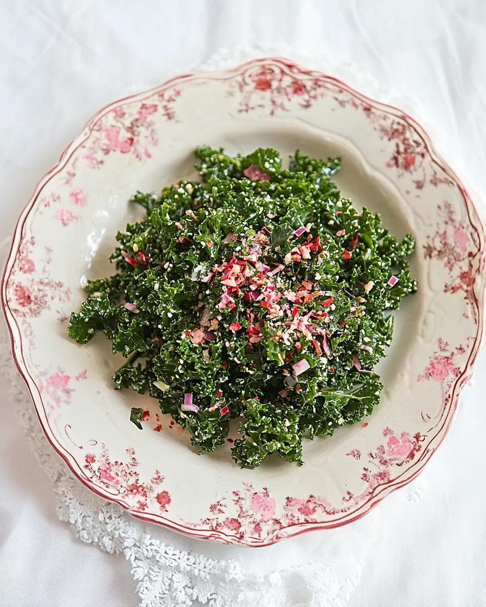 Tasty A spicy kale salad from bertus basson shot