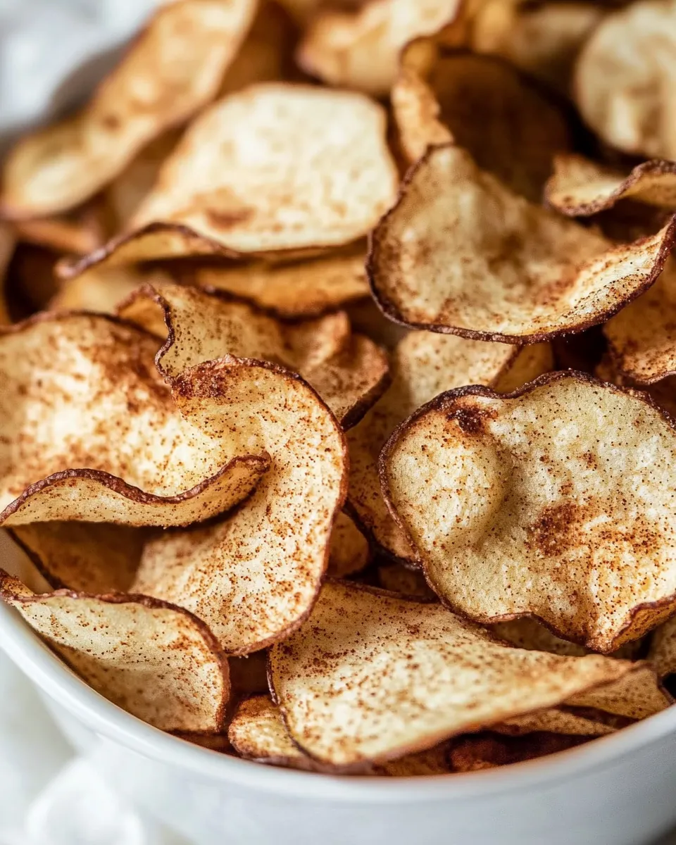 Easy Air-Fryer Apple Chips recipe photo