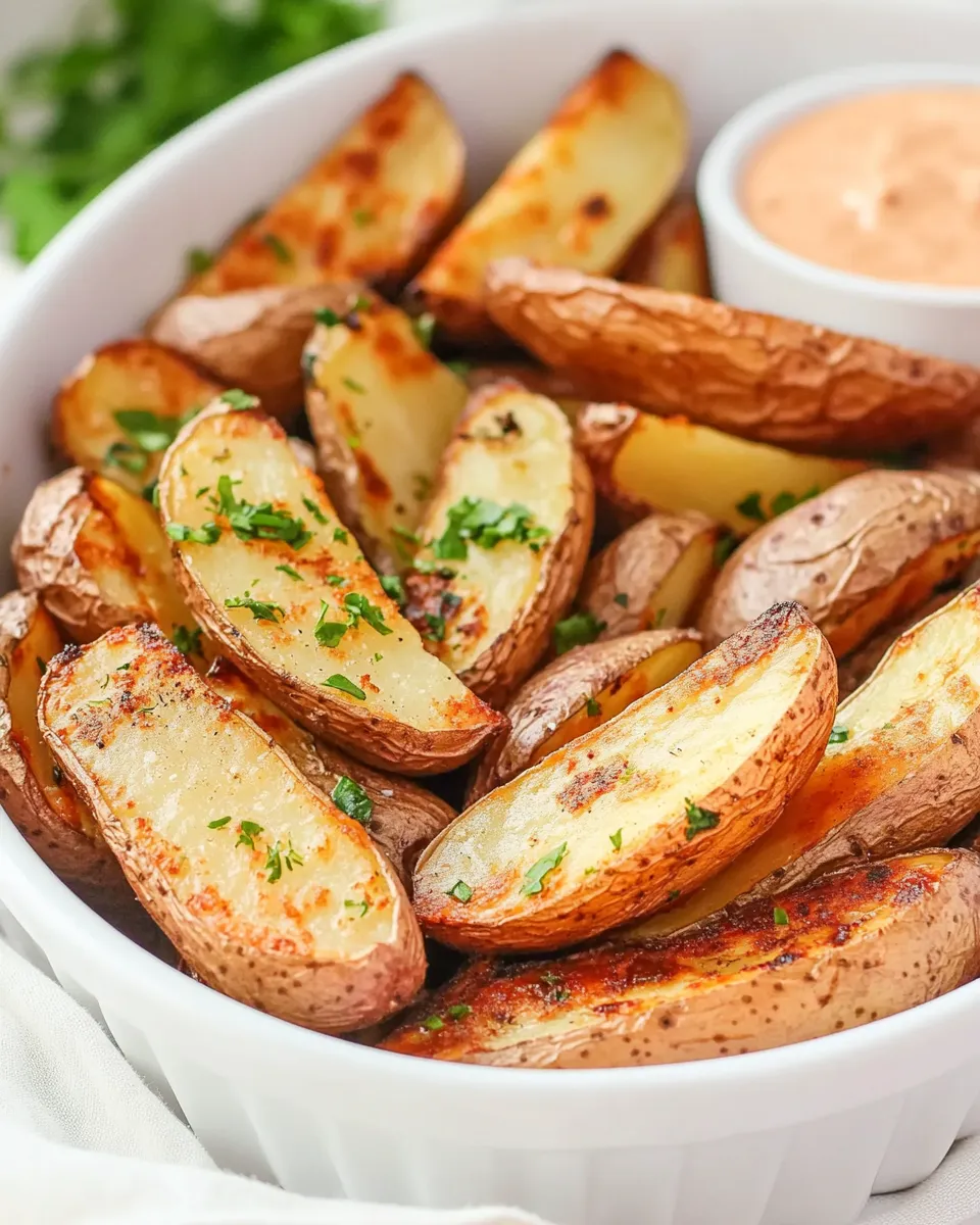 Easy Air-Fryer Fingerling Potatoes photo