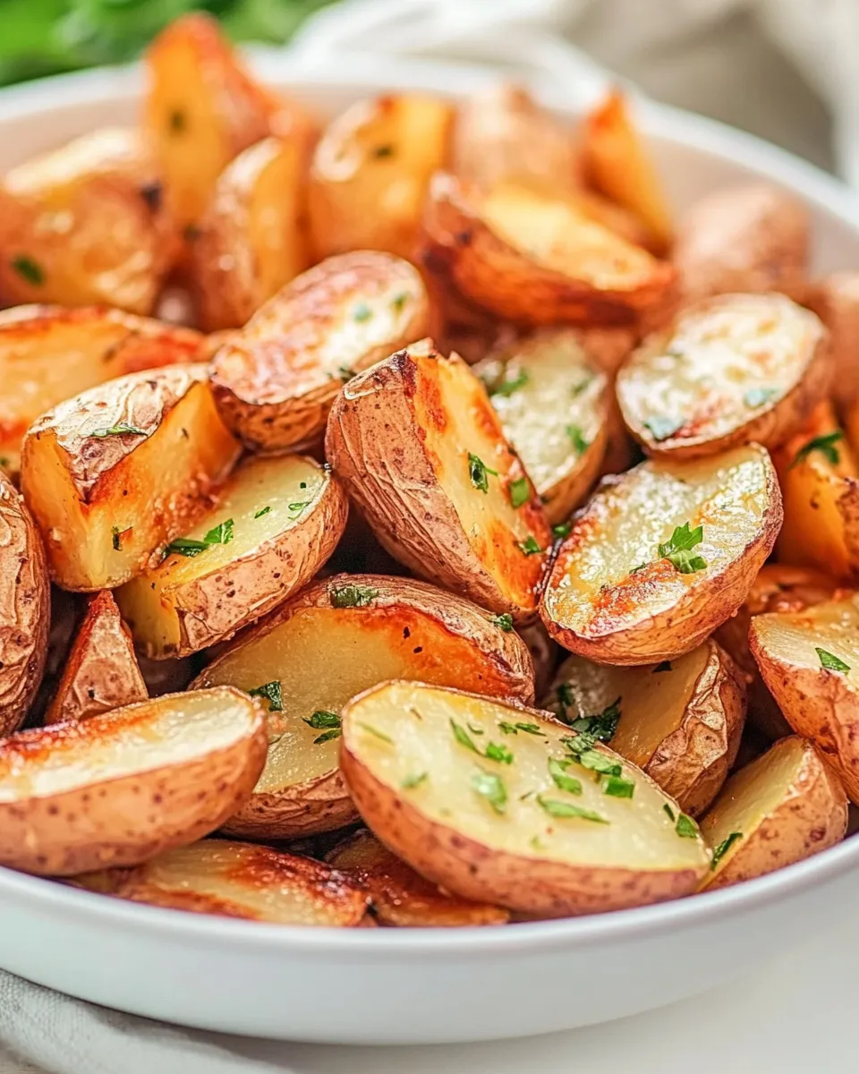 Delicious Air-Fryer Fingerling Potatoes image