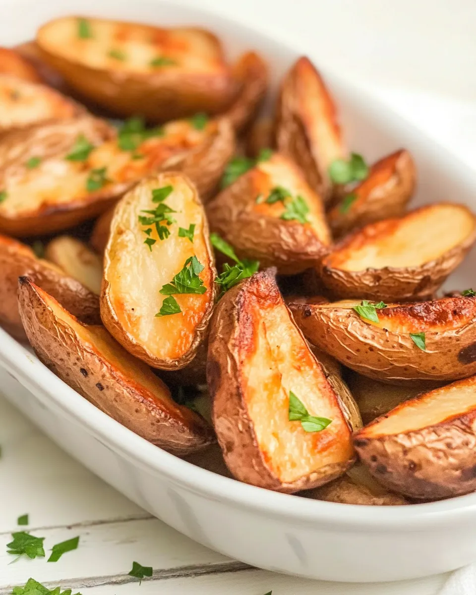 Quick Air-Fryer Fingerling Potatoes recipe photo