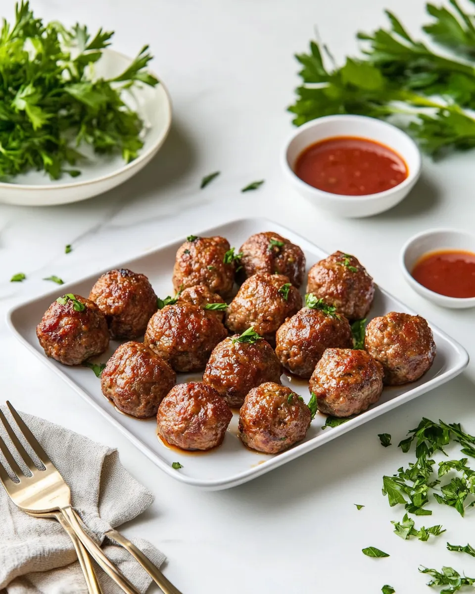 Homemade Air-Fryer Meatballs photo