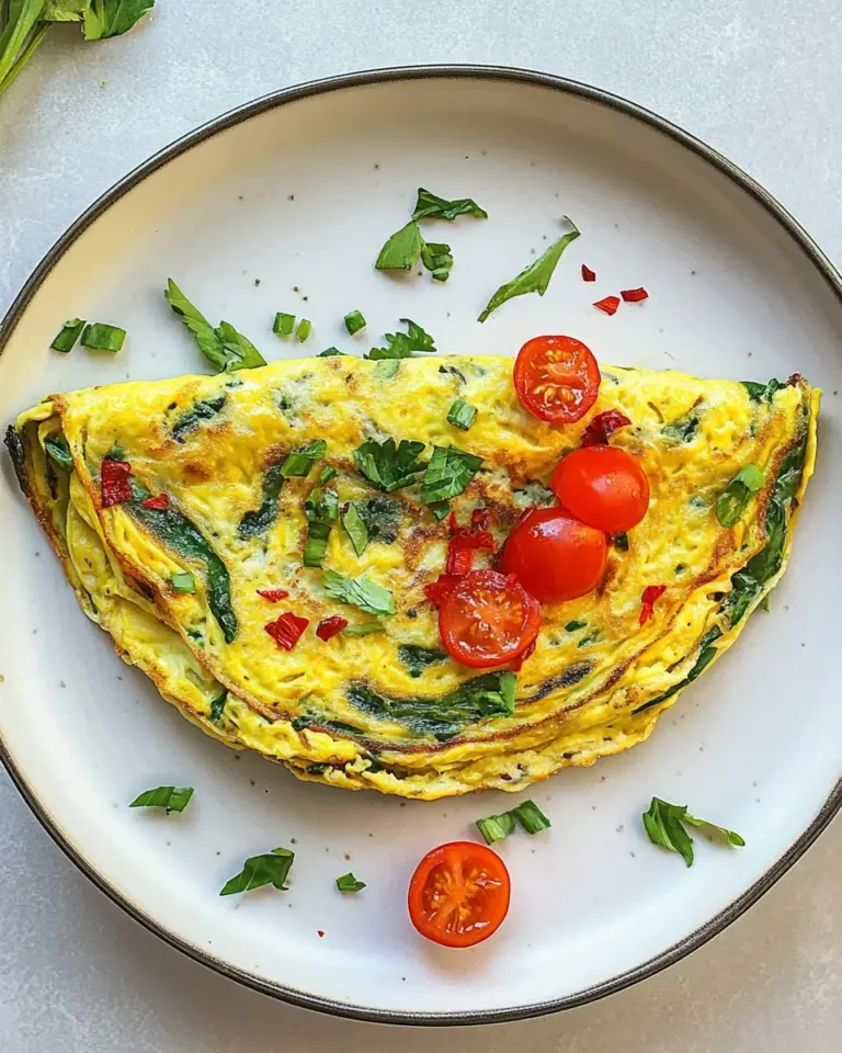 Homemade Air-Fryer Omelet photo