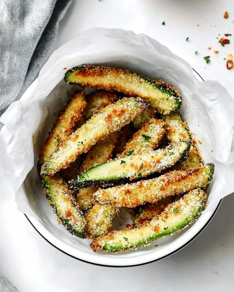 Delicious Air Fryer Avocado Fries image